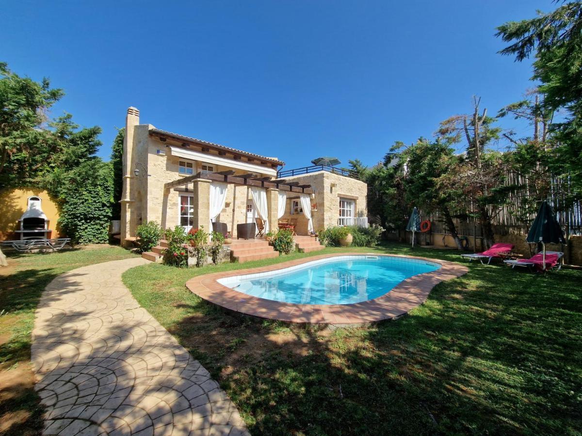 Rock House'S Villa Melody Platanés Buitenkant foto